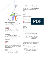Analytic Geometry - Wrob212