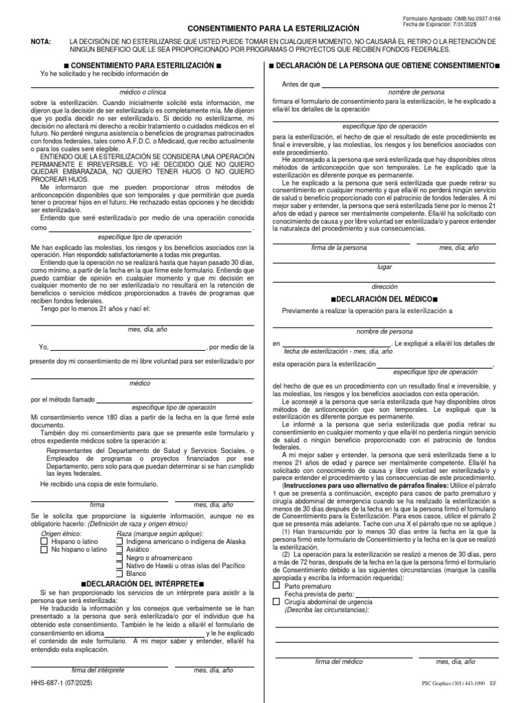 consentforsterilizationspanish2025 (1) PDF Control de la natalidad