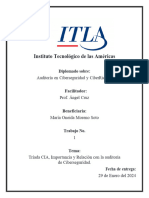 María Moreno Asignación No.1 Diplomado Auditoría de Ciberseguridad y Ciber-Riesgo