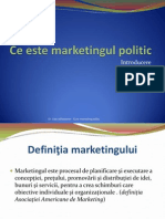 Ce Este Marketingul Politic