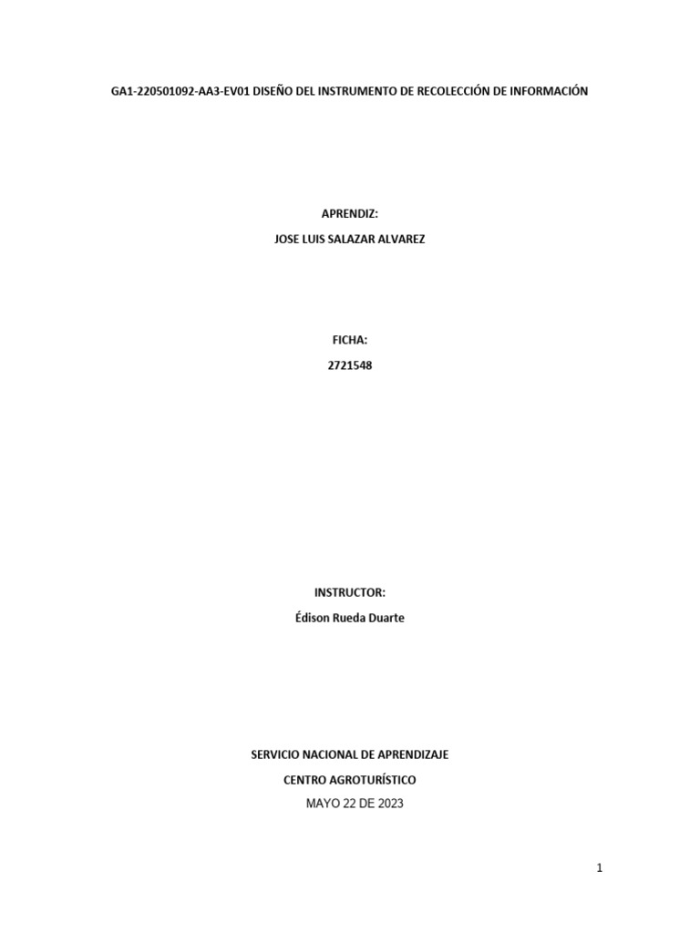 Ga1 220501092 Aa3 Ev01 Diseño Del Instrumento De Recoleccion De