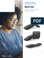 Dell Bluetooth Travel Mouse ms700 Product Guide Datasheet - Pdf.external