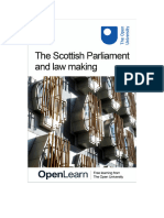 The Scottish Parliament and Law Making 2