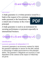 Chapter 6 L/G and Stand-By L/C