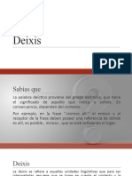 Deixis Personal