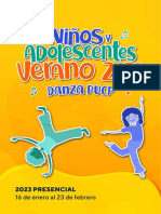 Niños y Adolescentes Verano 2023 Danza PUCP