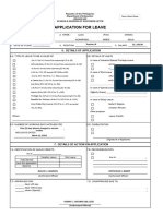 Form 6 Revised 2020 Application For Leave BLANK