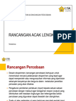 Rancangan Acak Lengkap (RAL)