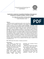 Spatial Data Analysis For Geostatistical Modeling of Petrophysical Properties For Mishrif Formaiton, Nasiriya Oil Field