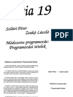 Mikrológia 19. Módszeres Programozás Programozás Tételek - Szlávi Péter Zsakó László (2004) (35 Old