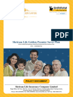 Policy Document Golden Premier Saver Plan