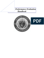 Teacher Performance Evaluation Handbook
