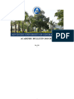 AUCA Academic Bulletin 2018 2021