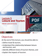 HTM1A01 L5 Leisure and Tourism - S