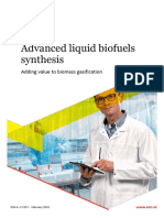 Advanced Liquid Biofuels Synthesis: Adding Value To Biomass Gasification