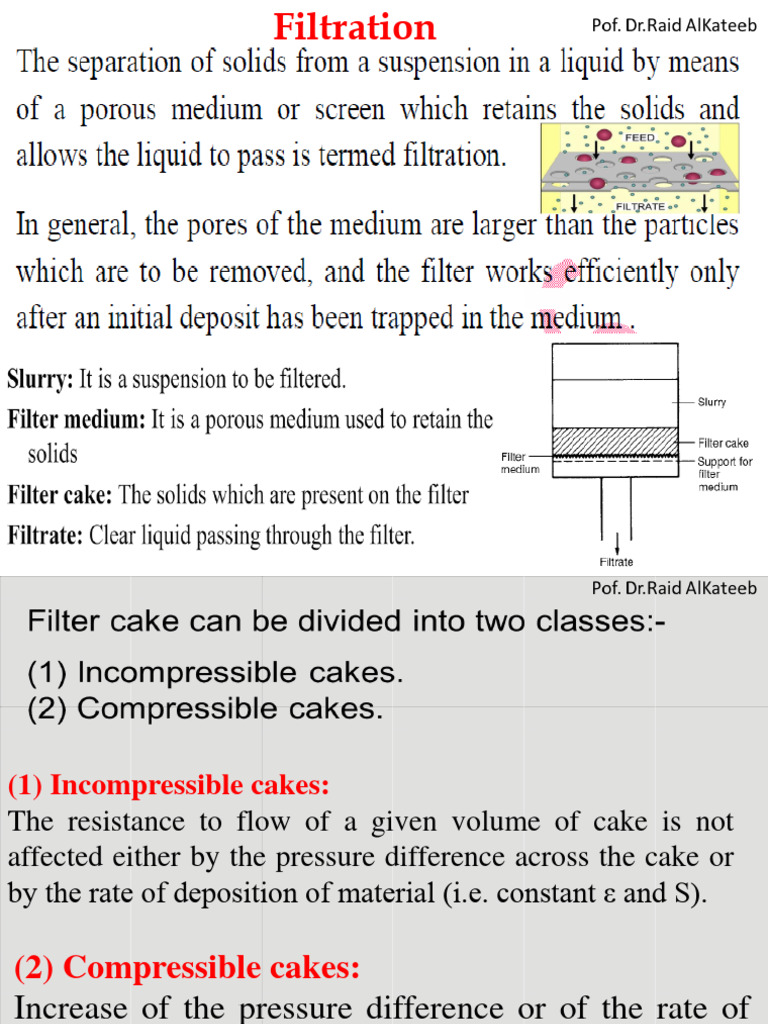 Understanding Filter Cake Filtration | PDF | Science & Mathematics