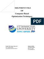 Dikshant Panthri CBOT Assignment 1