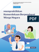 Modul Ajar Pendidikan Pancasila - Mempraktikkan Kemerdekaan Berpendapat Warga Negara - Fase D