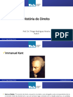 Kant e A Influência No Direito Moderno e Contemporâneo