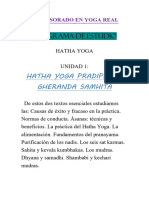 PROFESORADO DE YOGA Contenidos