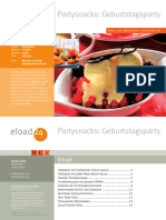 Partysnacks - Geburtstagsparty