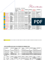 Lista de Matrícula Periodo 2024