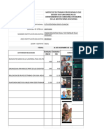 Matriz de Teletrabajo Profesionales Que Ejercen Sus Funciones en Los Departamentos de Consejería Estudiantil de Las Instituciones Educativas