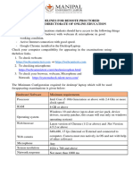 GENERAL GUIDELINES-Auto Proctered Examination