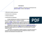 Calorimeter