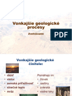 VonkajÅ¡ie Geologickã© Procesy
