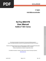 NuTiny-MS51FB User Manual