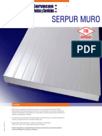 SERPUR MURO - Ficha Técnica Panel Aislante Termoacústico