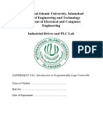 IDPLC Lab 02 Introduction To PLC