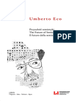 Umberto Eco - Przyszłość Semiotyki