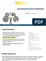 Antiphospolipid Syndrome
