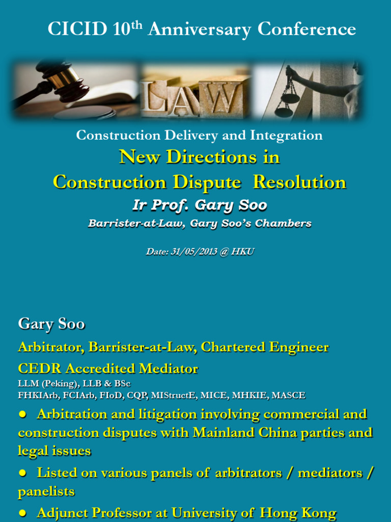 Construction Dispute Resolution Strategies | PDF | Dispute Resolution ...