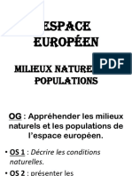 Europe Milieux Naturels Et Populations