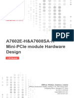 A7602E-H&A7608SA-H Mini-PCle - Module Hardware - Design - V1.01