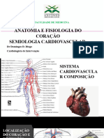 Anatomia e Fisiologia Cardiovascular