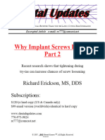 Loose Implant Screws-Part 2