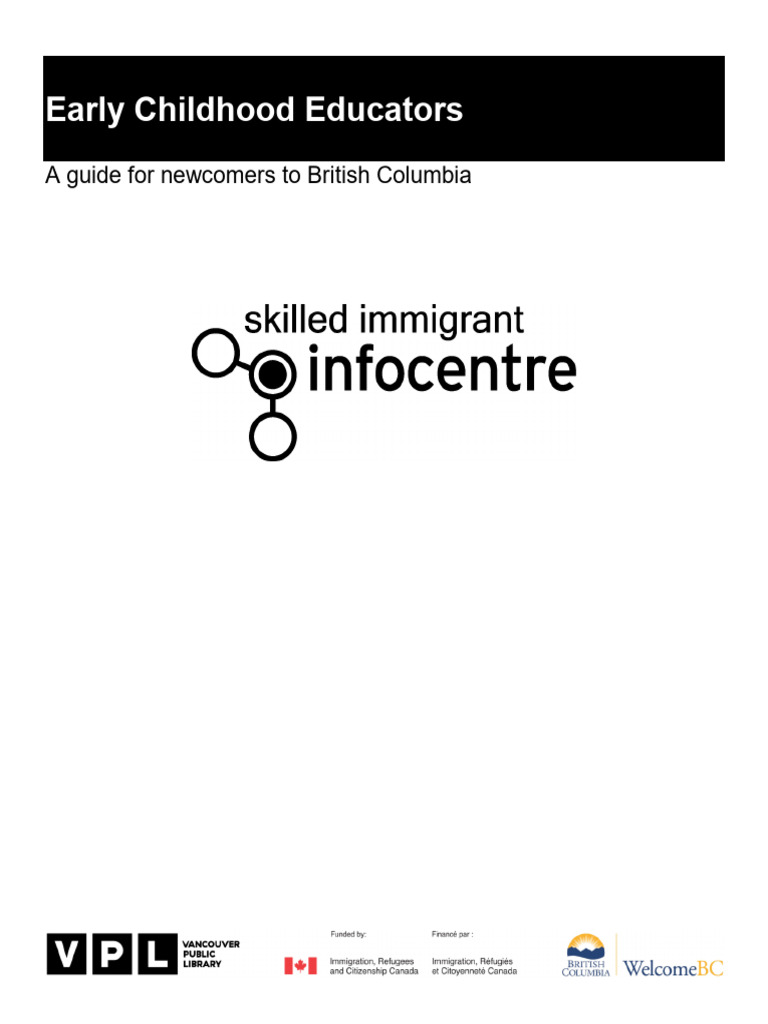EG Early Chilhood Educators | PDF | Child Care | Early Childhood Education