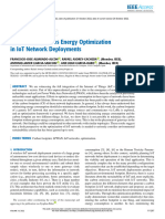 Carbon Footprint Vs Energy Optimization in IoT Network Deployments