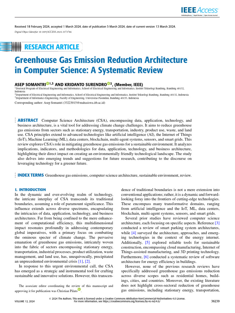 CSA for Greenhouse Gas Reduction | PDF | Carbon Footprint | Sustainability