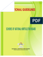 National Horticulture Board Schemes New Guidelines