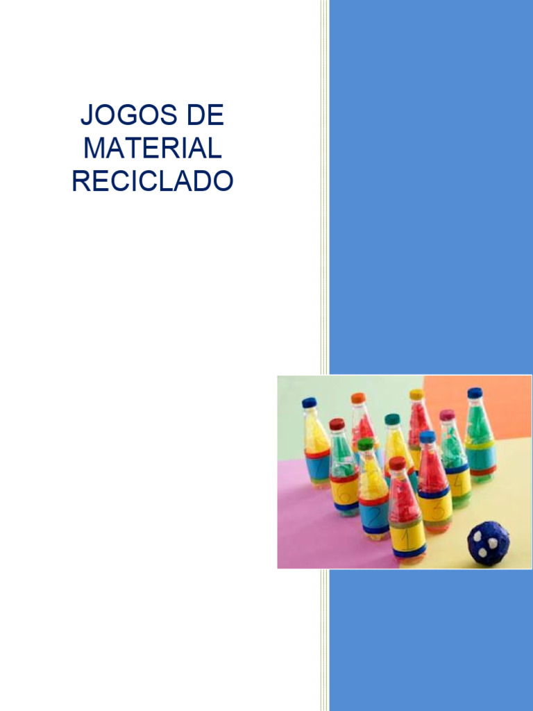 Jogos Material Reciclável | PDF | Polígono | Cor