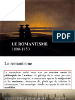 102 Cours 2 Présentation Romantisme