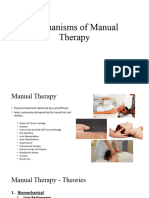 Mechanisms of Manual Therapy Handout