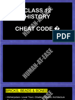 Class 12 History Cheatcode - HUMANATEASE