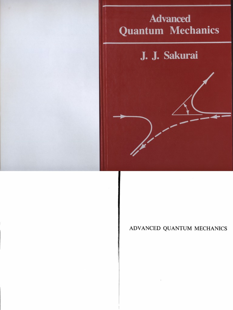 jj sakurai advanced quantum mechanics pdf free download