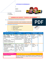 d4 A1 Sesion Com. Leemos Un Cuento "Quiero Un Nombre"